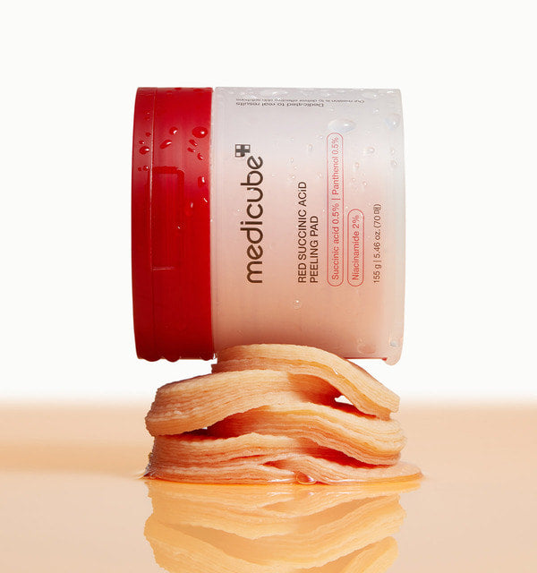 Red Succinic Acid Peeling Pad